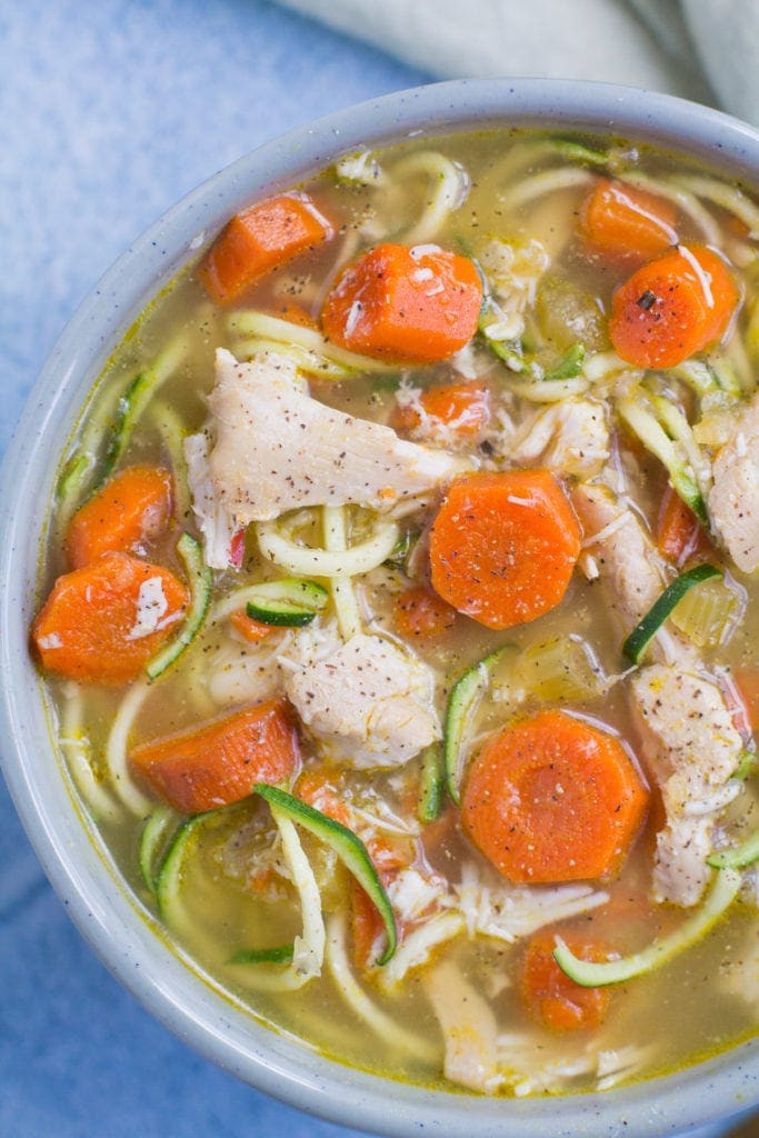 Paleo Chicken Noodle Soup
 Healthy Paleo Chicken Soup The Clean Eating Couple