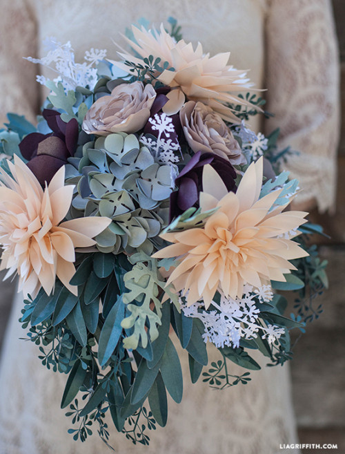 Paper Flower Wedding Bouquet
 The Perfect DIY Wedding