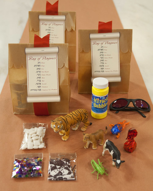 Passover Activities For Kids
 Passover Bag of Plagues