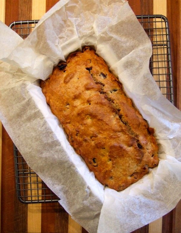 Passover Banana Bread
 Dried fruit and nut breakfast loaf for Pesach