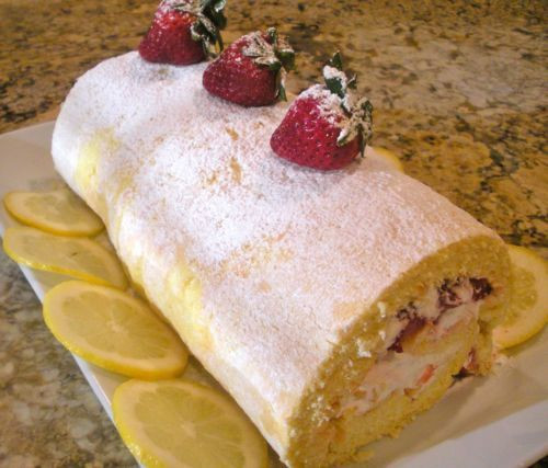 Passover Sponge Cake Recipe
 Passover Sponge Cake Roll With Strawberries And