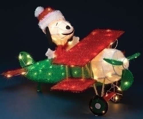 Peanuts Outdoor Christmas Decorations
 Christmas Outdoor Decor 3 Lighted Peanuts Snoopy