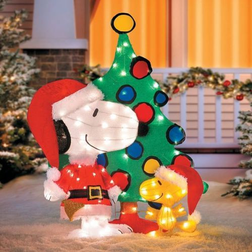 Peanuts Outdoor Christmas Decorations
 Tis Your Season
