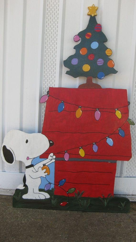 Peanuts Outdoor Christmas Decorations
 277 best WOOD YARD ART TWO images on Pinterest