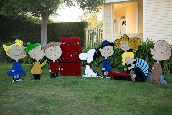 Peanuts Outdoor Christmas Decorations
 Charlie Brown Christmas Lawn Decorations