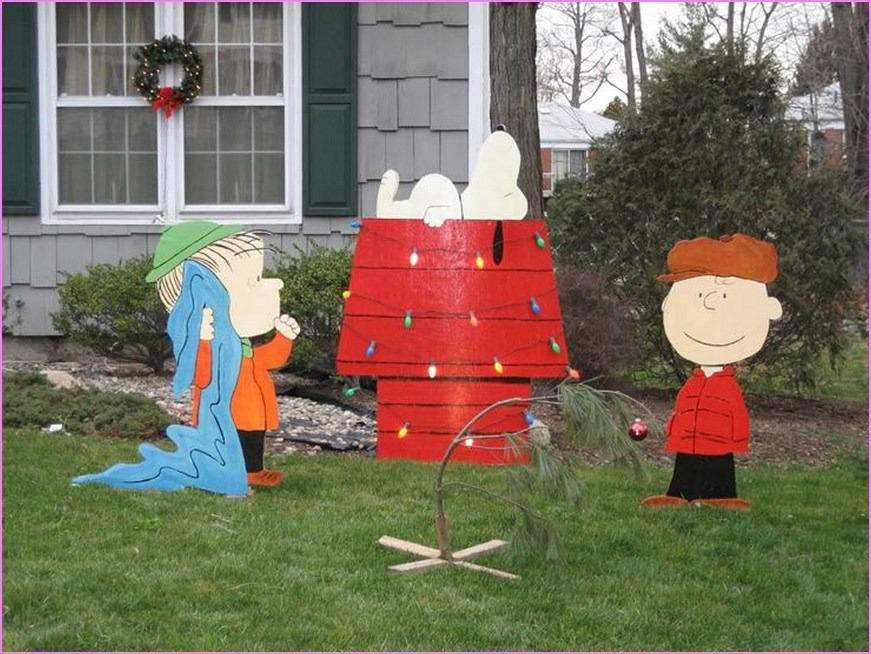 Peanuts Outdoor Christmas Decorations
 Charlie Brown Christmas Yard Decorations