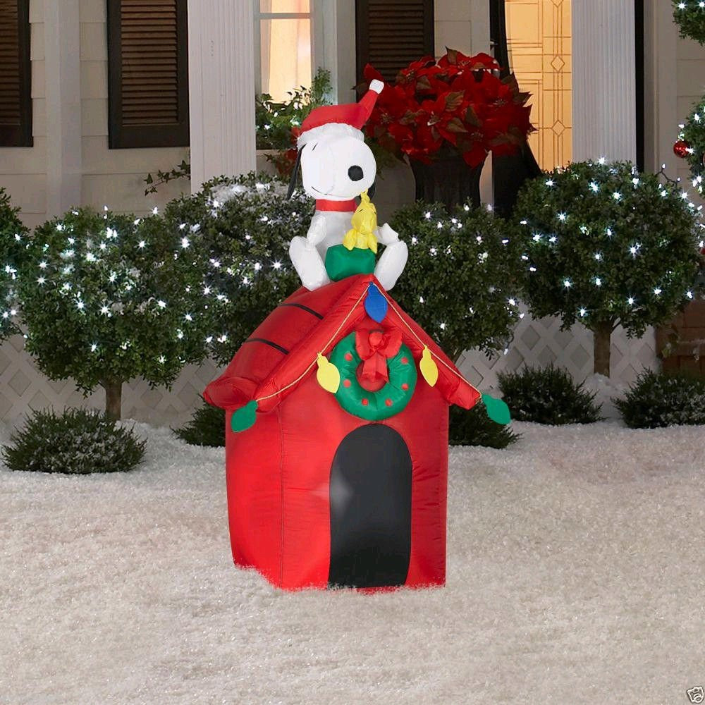 Peanuts Outdoor Christmas Decorations
 Christmas Peanuts Outdoor Inflatables