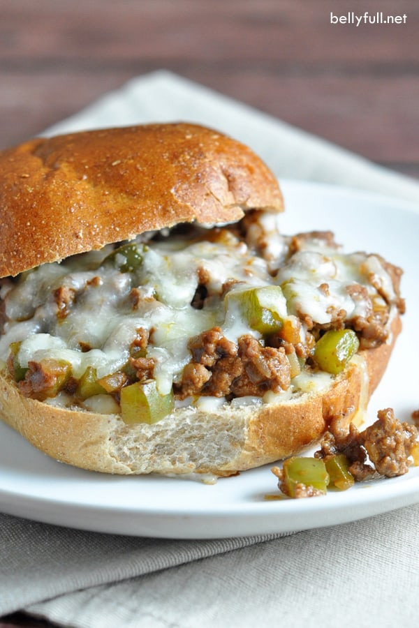 Philly Cheese Sloppy Joes
 Philly Cheese Steak Sloppy Joes