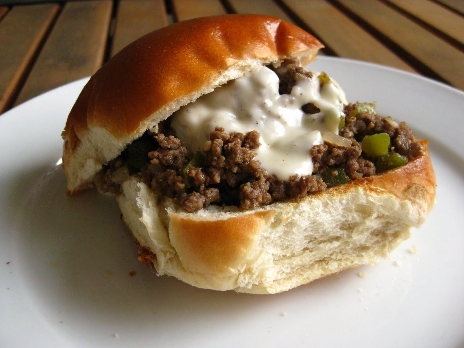 Philly Cheese Sloppy Joes
 A Taste of Home Cooking Philly Cheesesteak Sloppy Joes