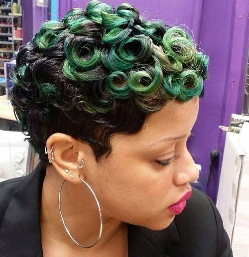 Pin Curl Hairstyles For Black Hair
 50 Most Captivating African American Short Hairstyles in