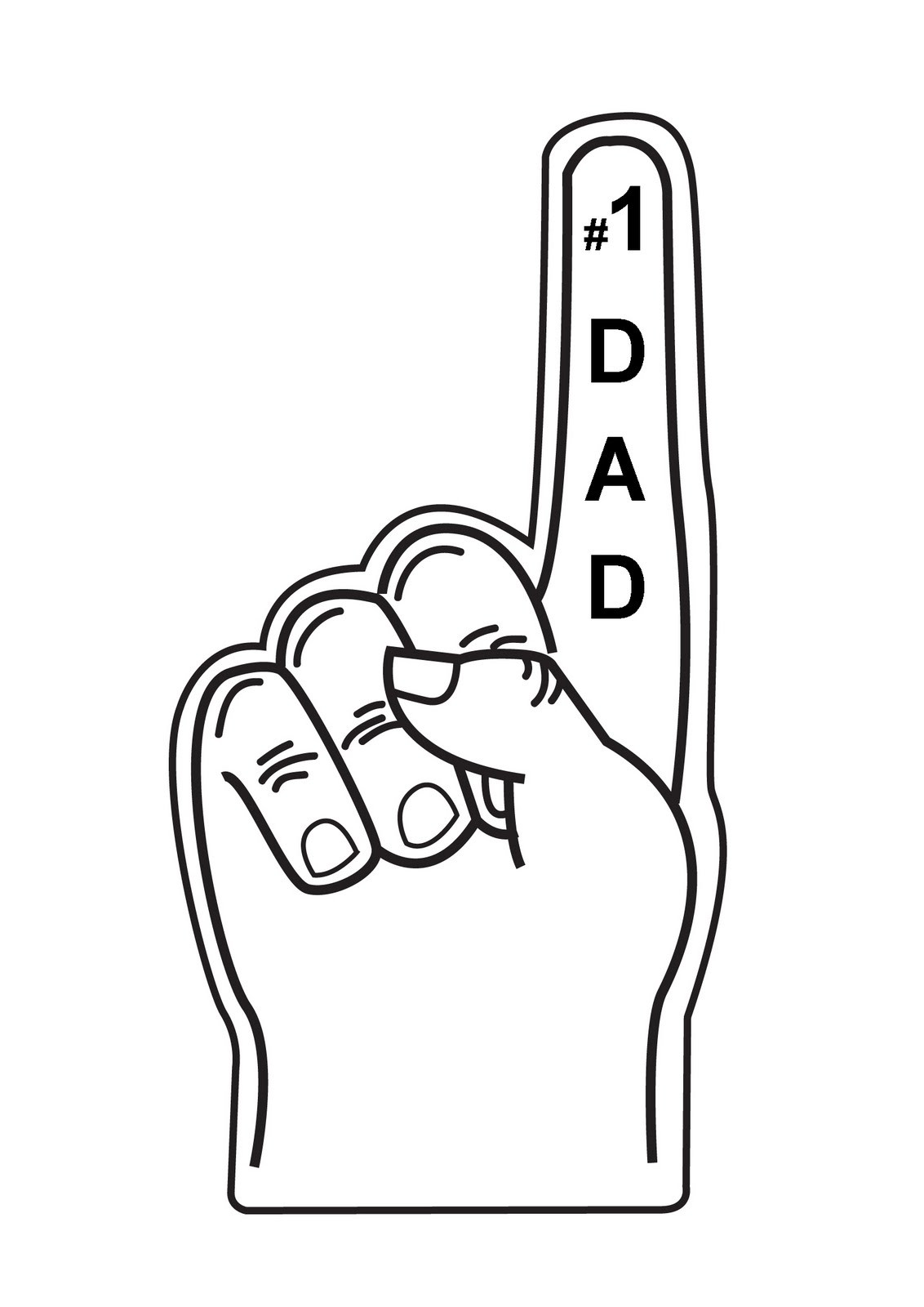 Printable Fathers Day Craft
 Father’s Day Crafts