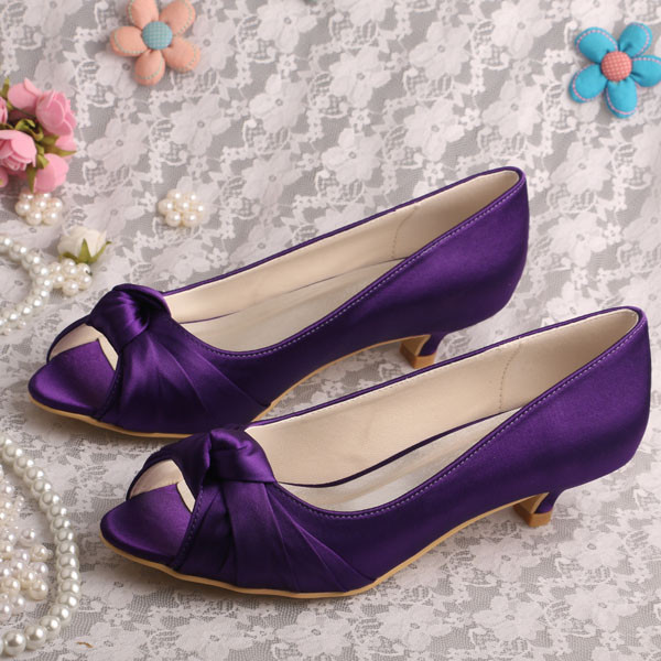 Purple Satin Wedding Shoes
 Purple Wedding Shoes Low Heel Reviews line Shopping
