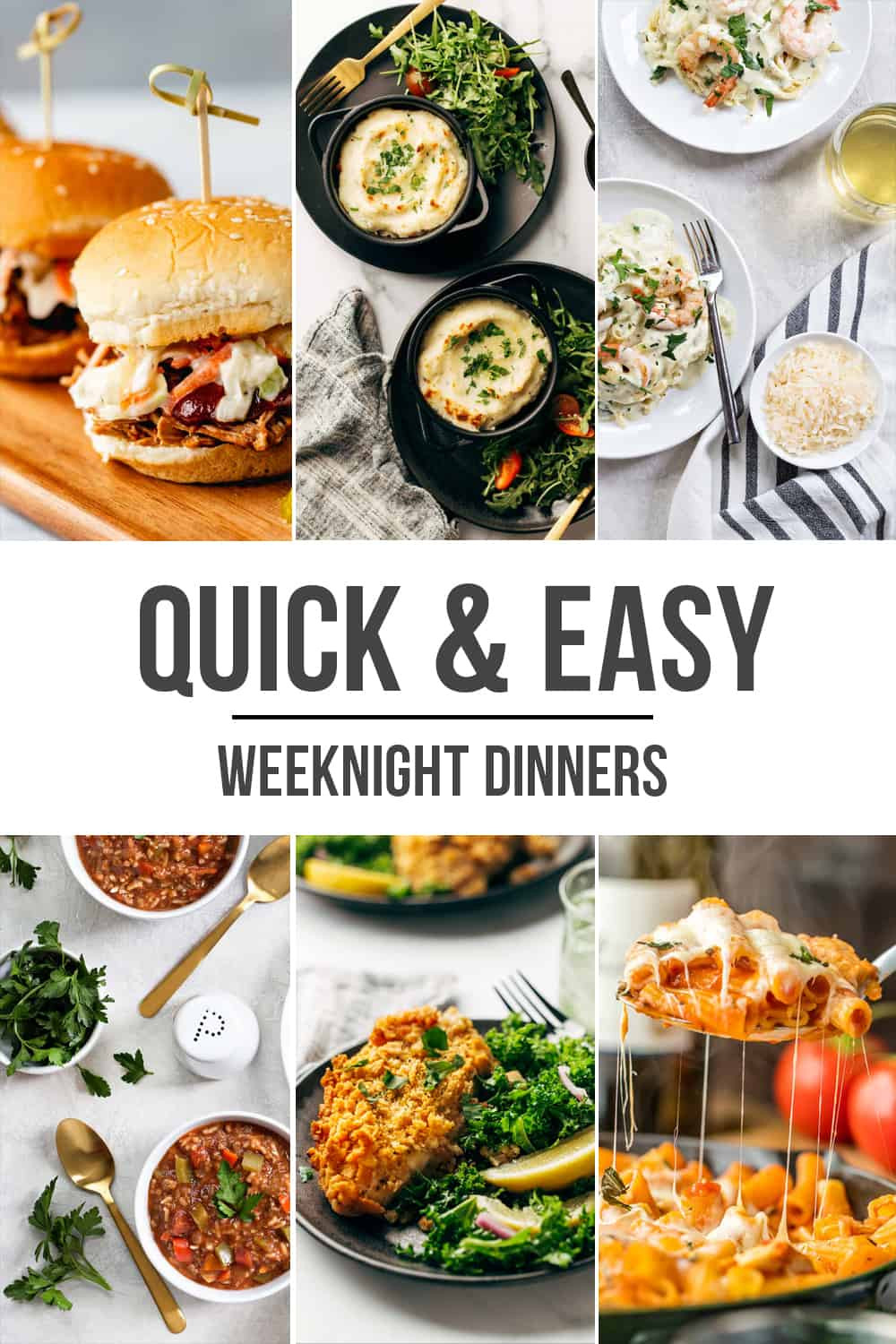 Quick And Easy Weeknight Dinners
 10 Quick and Easy Weeknight Dinners My Baking Addiction