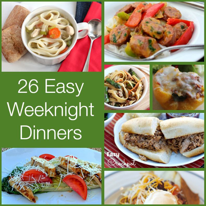 Quick And Easy Weeknight Dinners
 EASY Weeknight Dinners