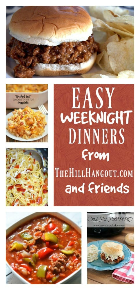 Quick And Easy Weeknight Dinners
 Easy Weeknight Dinners