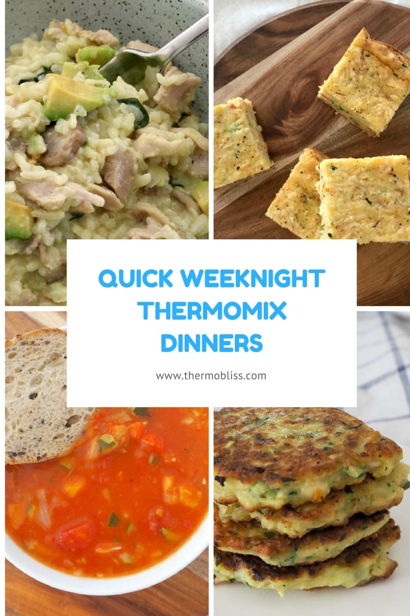 Quick And Easy Weeknight Dinners
 5 Quick Thermomix Weeknight Dinners Thermobliss