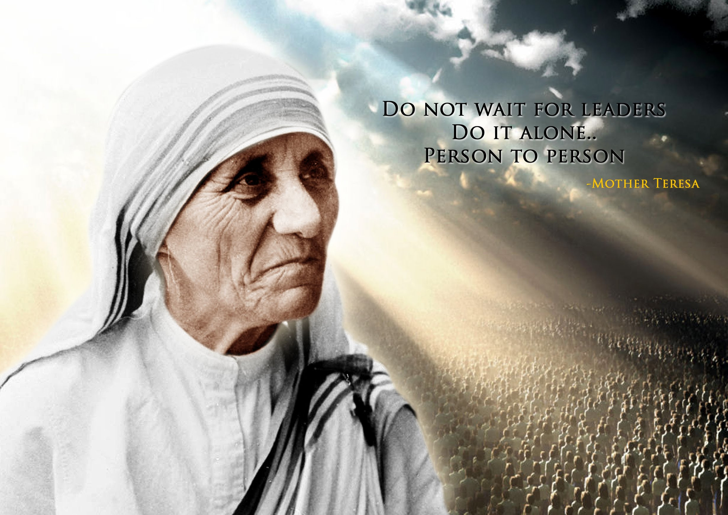 Quote From Mother Teresa
 Mother Teresa Quotes on life with images Top