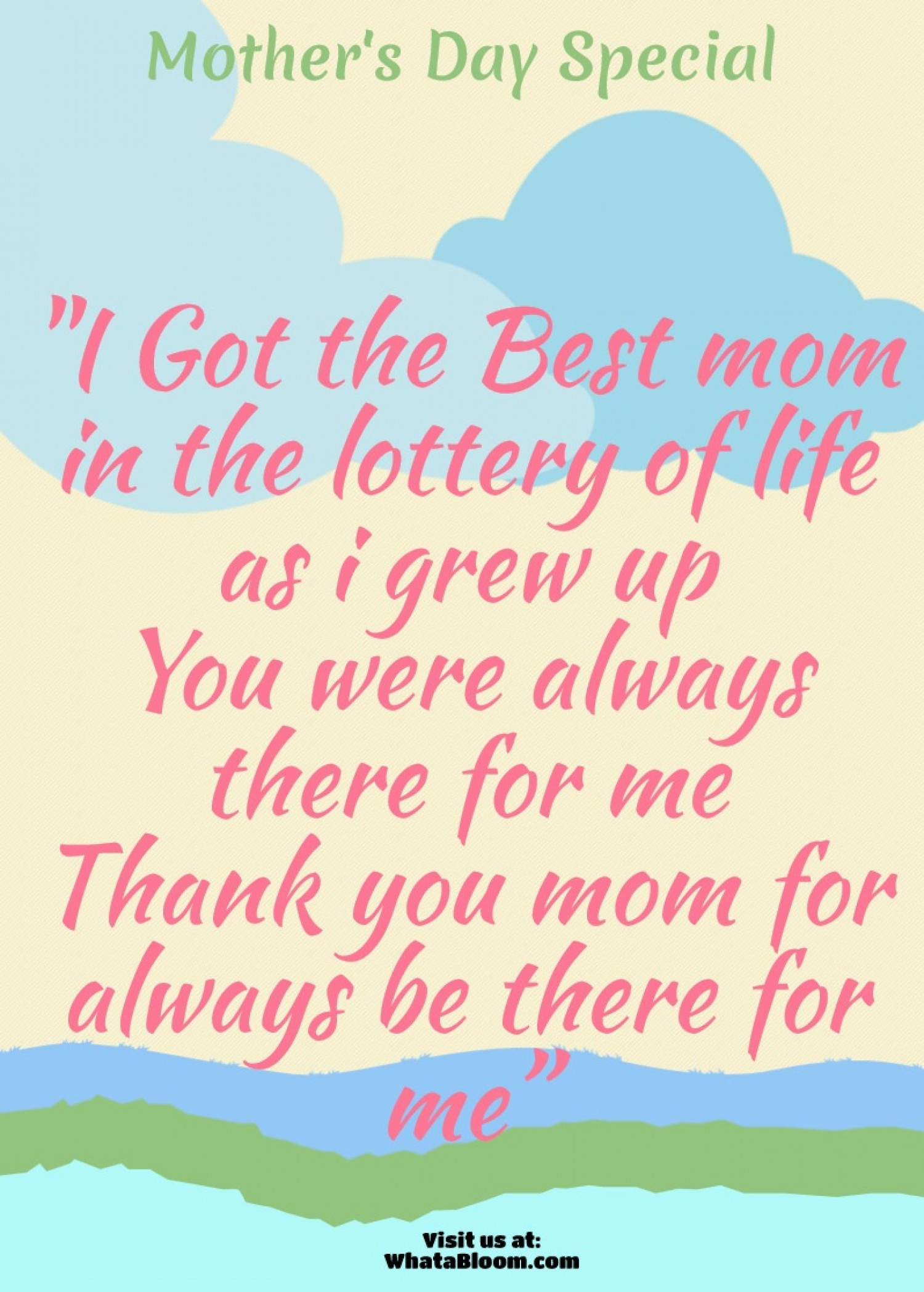 Quote To Mother
 Best Mother s Day Quote
