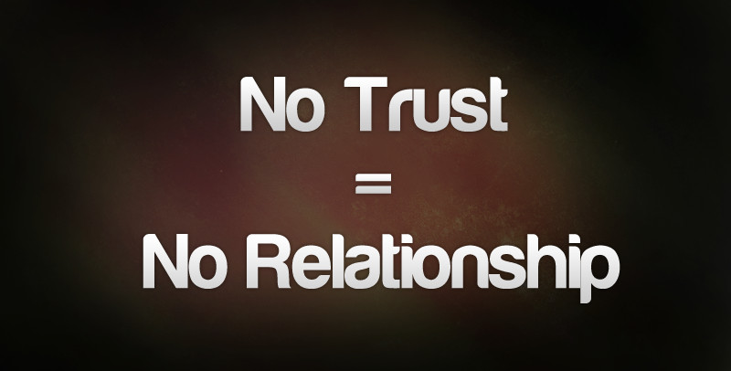 Quotes About Trust In Relationship
 If Theres No Trust Quotes QuotesGram