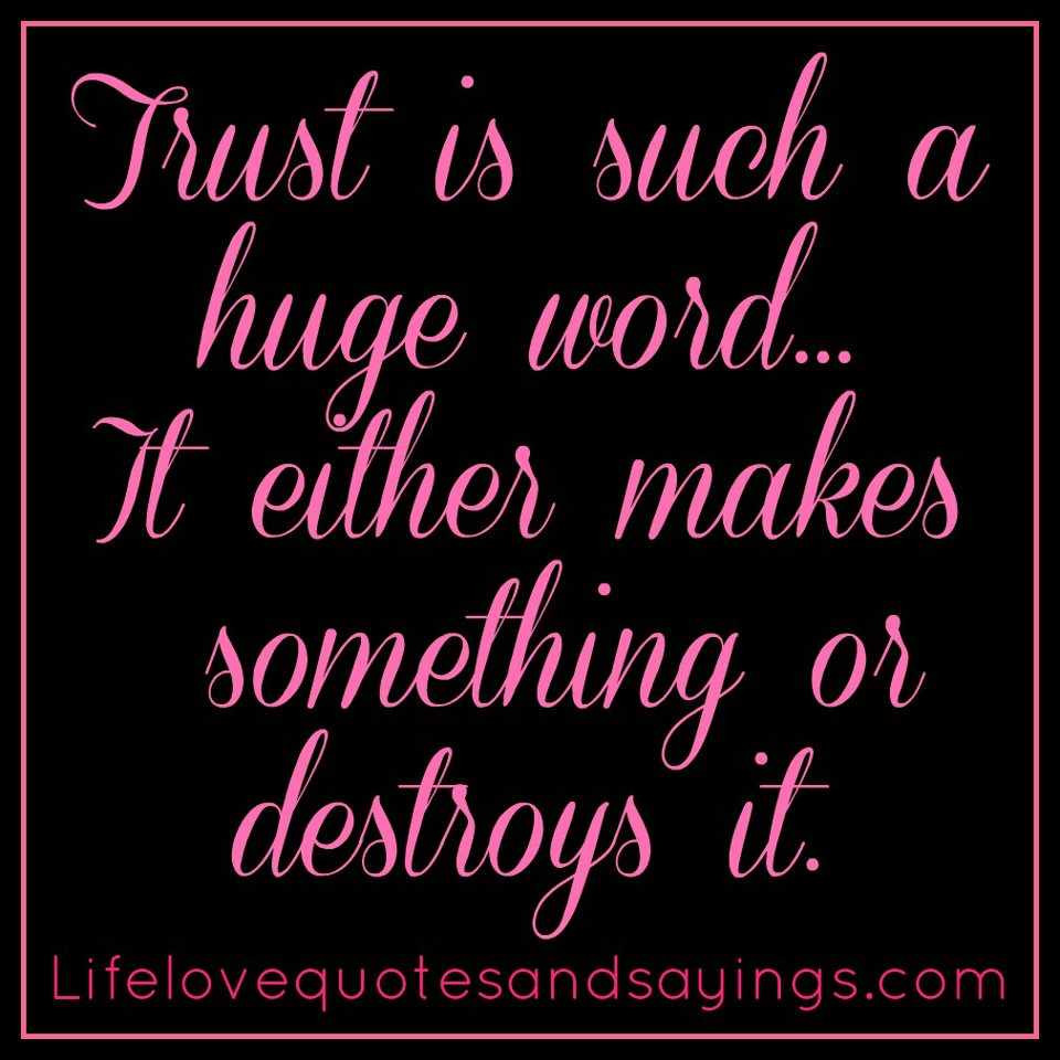 Quotes About Trust In Relationship
 Build Trust and I Will Follow…