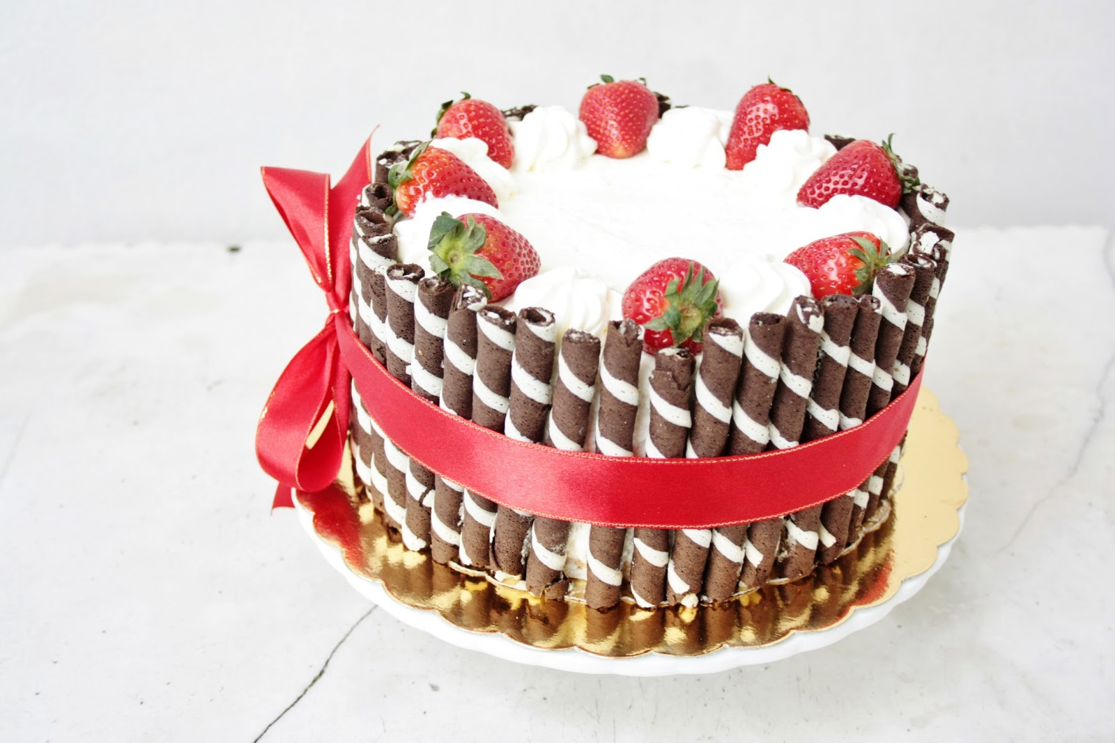 Recipes For Birthday Cake
 everything is poetry strawberry & cream birthday cake