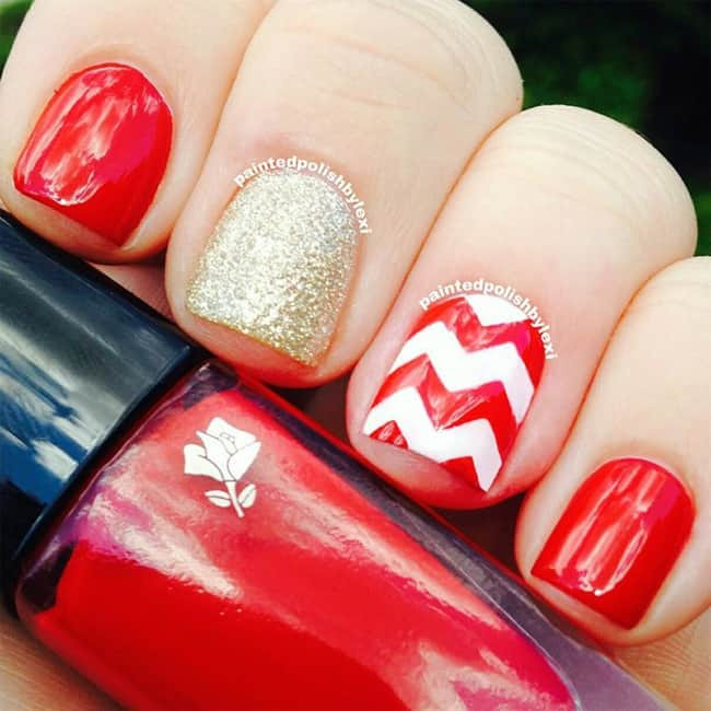 Red Wedding Nails
 25 Hottest and Cute Red Nail Designs 2019 – SheIdeas