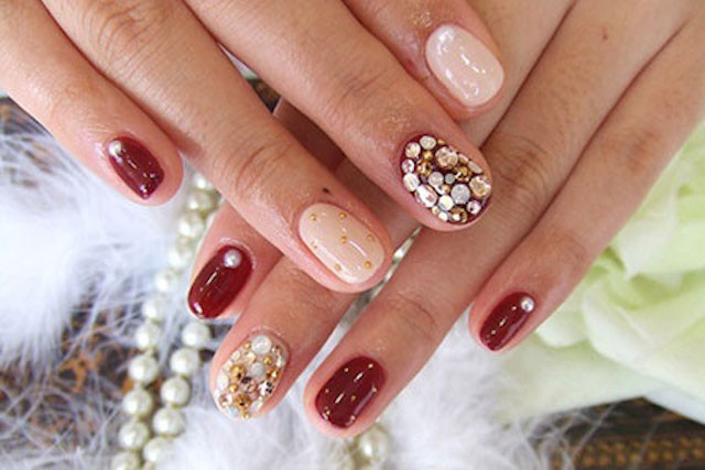 Red Wedding Nails
 MunaMani 11 Beautiful Bridal Manicures That You Will Love