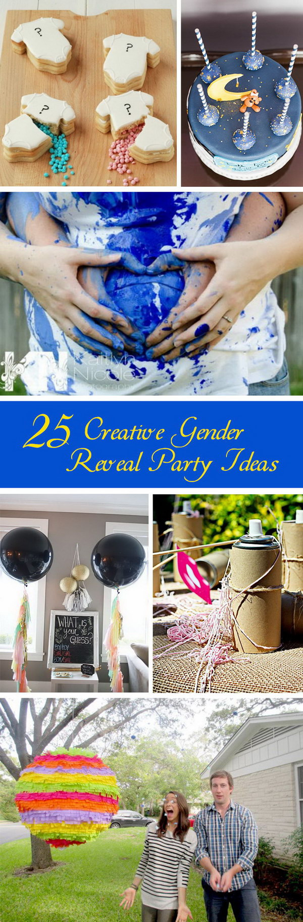 Reveal Gender Party Ideas
 25 Creative Gender Reveal Party Ideas Hative