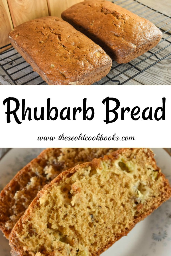 Rhubarb Bread Recipes
 Rhubarb Bread Recipe with Fresh Rhubarb that makes 2 Loaves