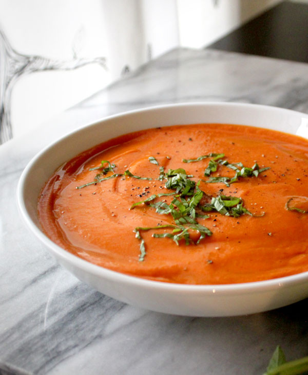 Roasted Red Pepper Tomato Soup
 Roasted Red Pepper and Tomato Soup Healing and Eating
