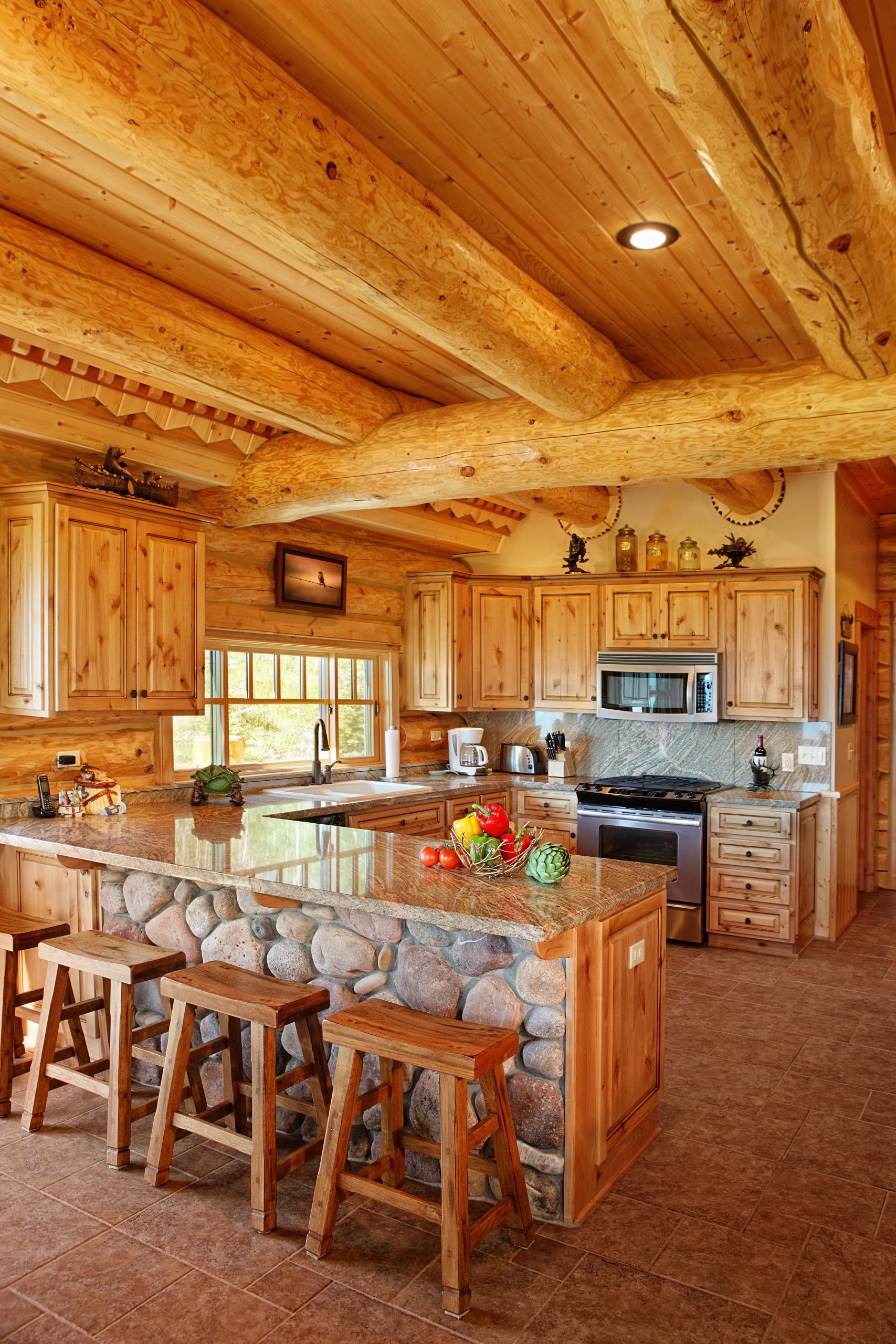 Rustic Log Cabin Kitchens
 124 Pure Luxury Kitchen Designs Part 2