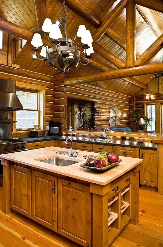 Rustic Log Cabin Kitchens
 3012 best ARCHITECT
