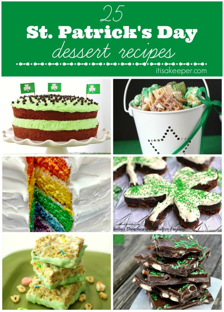 Saint Patrick's Day Food
 Saint Patricks Day Recipes Desserts It s a Keeper