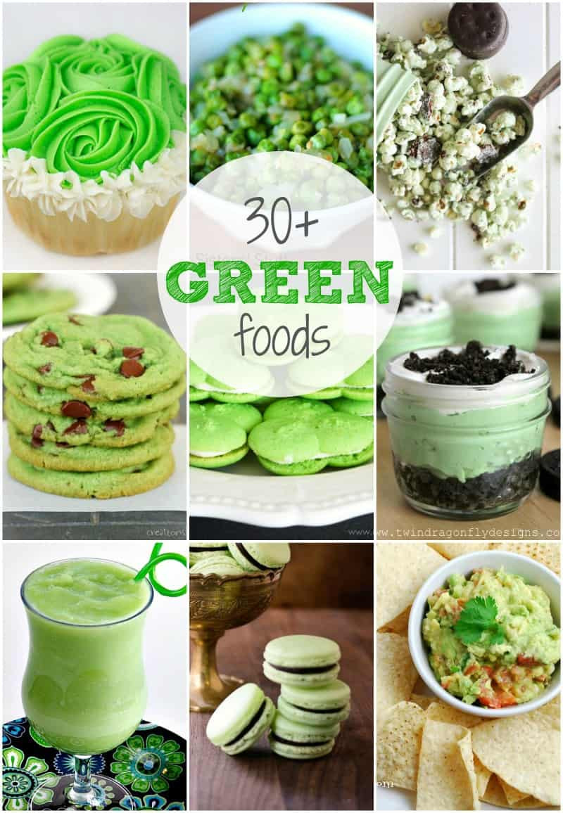 Saint Patrick's Day Food
 Green Food for St Patrick s Day Creations by Kara