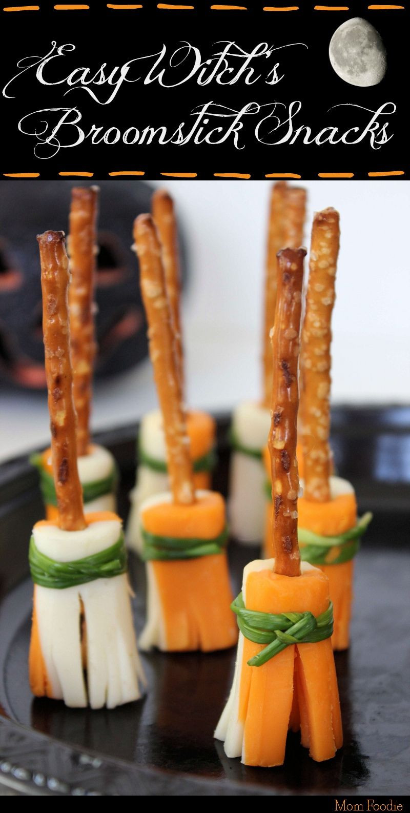 Scary Food Ideas For Halloween Party
 Witch s Broomstick Snacks Easy Halloween Party Appetizer