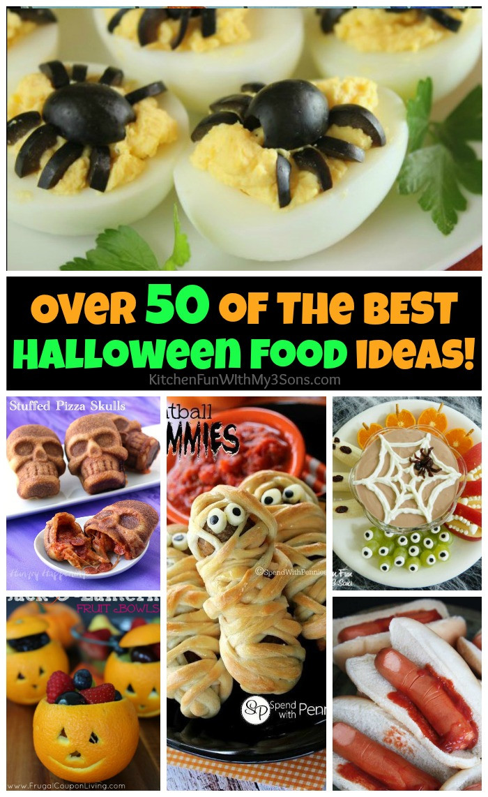 Scary Food Ideas For Halloween Party
 50 of the Best Halloween Food Ideas Kitchen Fun With My
