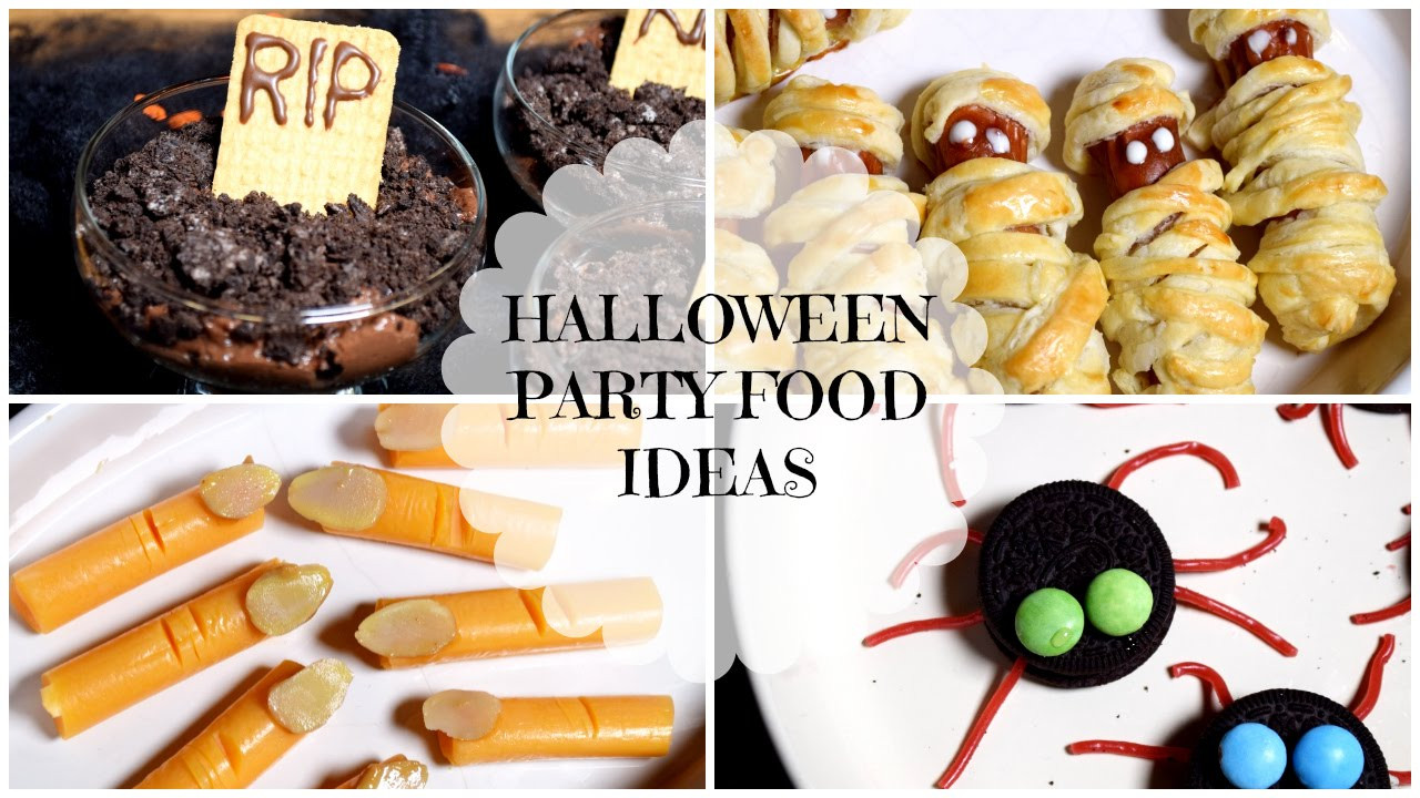 Scary Food Ideas For Halloween Party
 Easy & Quick Halloween Party Food Ideas