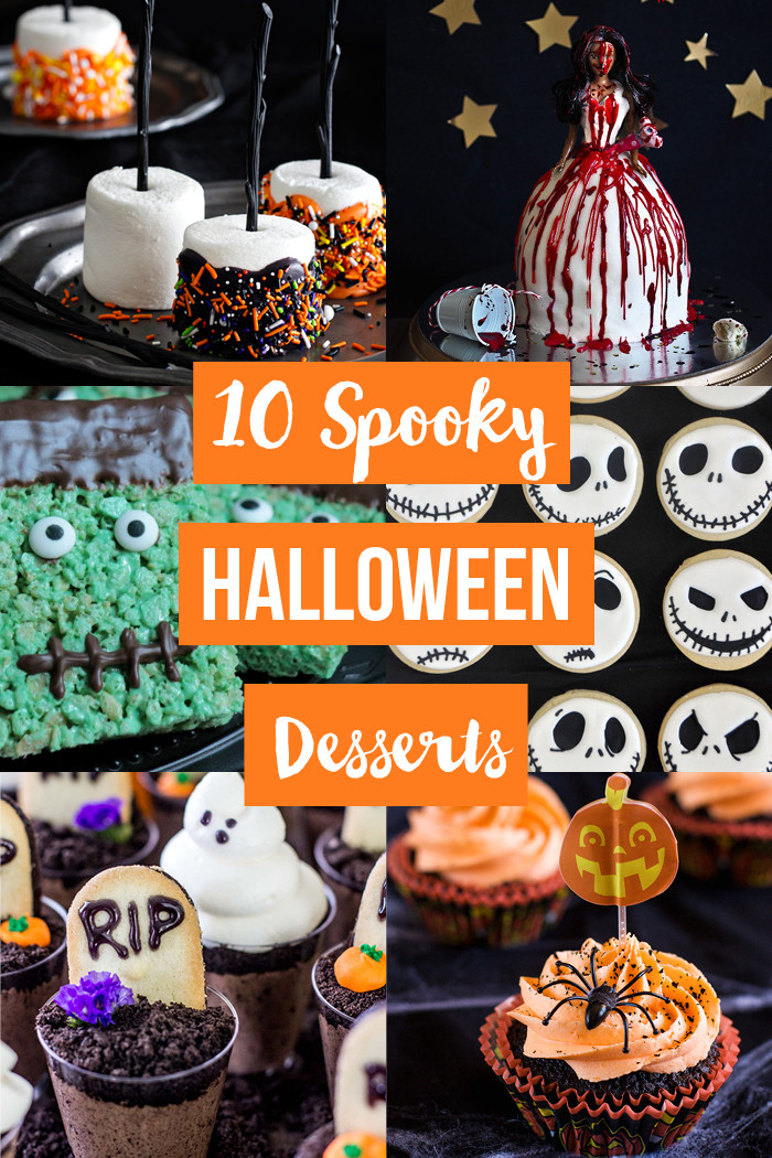 Scary Halloween Dessert
 10 Spooky Halloween Dessert Recipes Love Swah