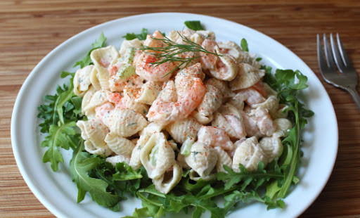 Seashell Pasta Salad
 Food Wishes Video Recipes Shrimp & Pasta Shells Salad