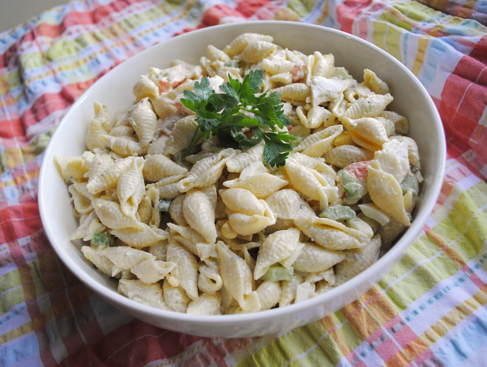 Seashell Pasta Salad
 zakka life Recipe Shell Pasta Salad