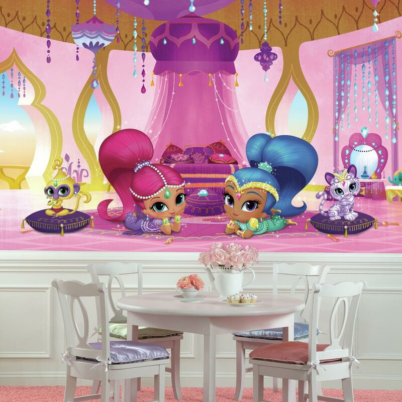 Shimmer And Shine Bedroom Decor
 Room Mates Shimmer and Shine Genie Palace XL Chair Rail