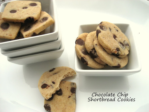 Shortbread Chocolate Chip Cookies
 Home Cooking In Montana Chocolate Chip Shortbread Cookies
