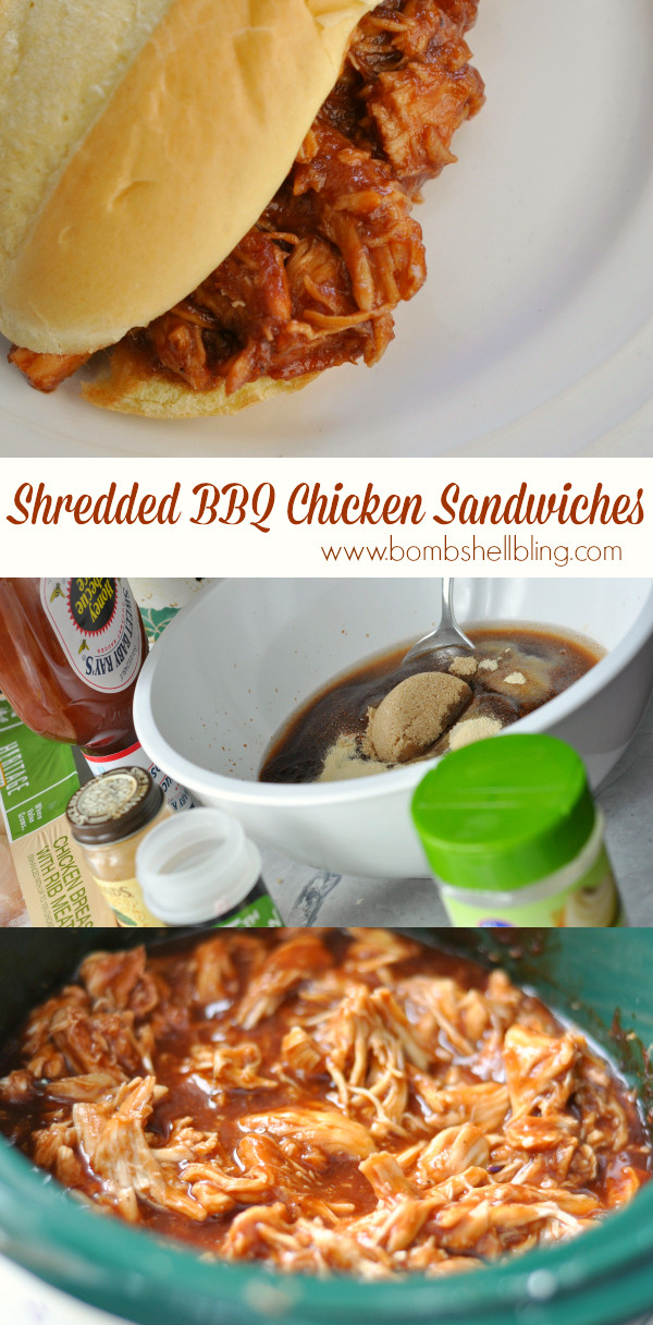 Shredded Bbq Chicken Sandwiches
 Shredded Barbecue Chicken Sandwich Recipe
