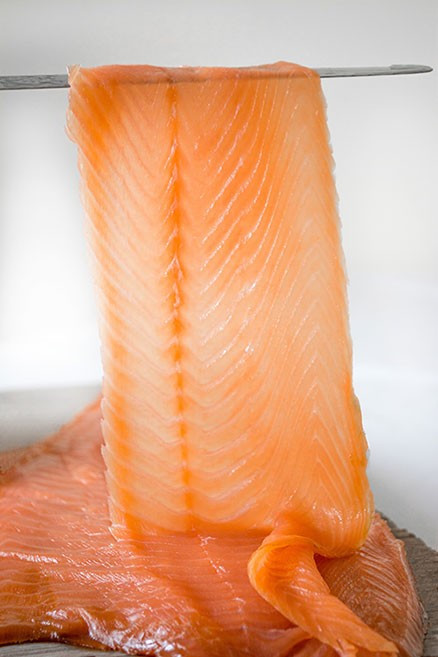 Side Of Smoked Salmon
 Maldon Cure Smoked Salmon Long Slice