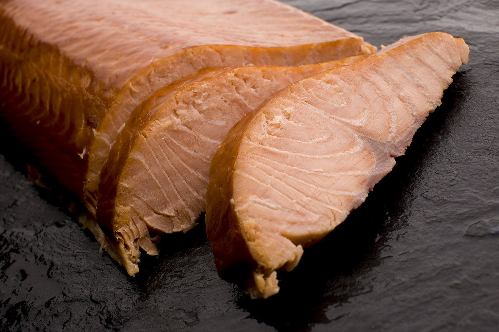 Side Of Smoked Salmon
 Hot Smoked Salmon Portions – Smoked Scottish Salmon Isle