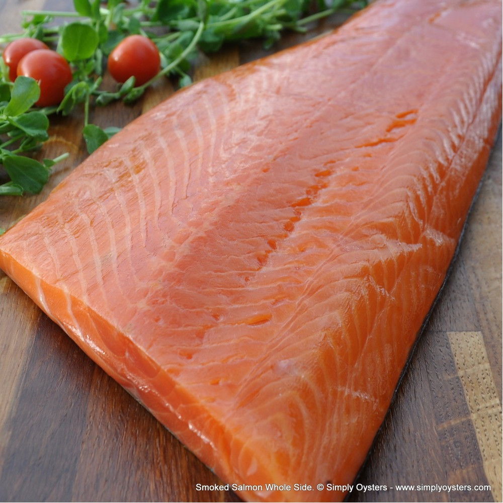 Side Of Smoked Salmon
 Smoked Salmon Whole Side 1 0kg to 1 2kg Buy line