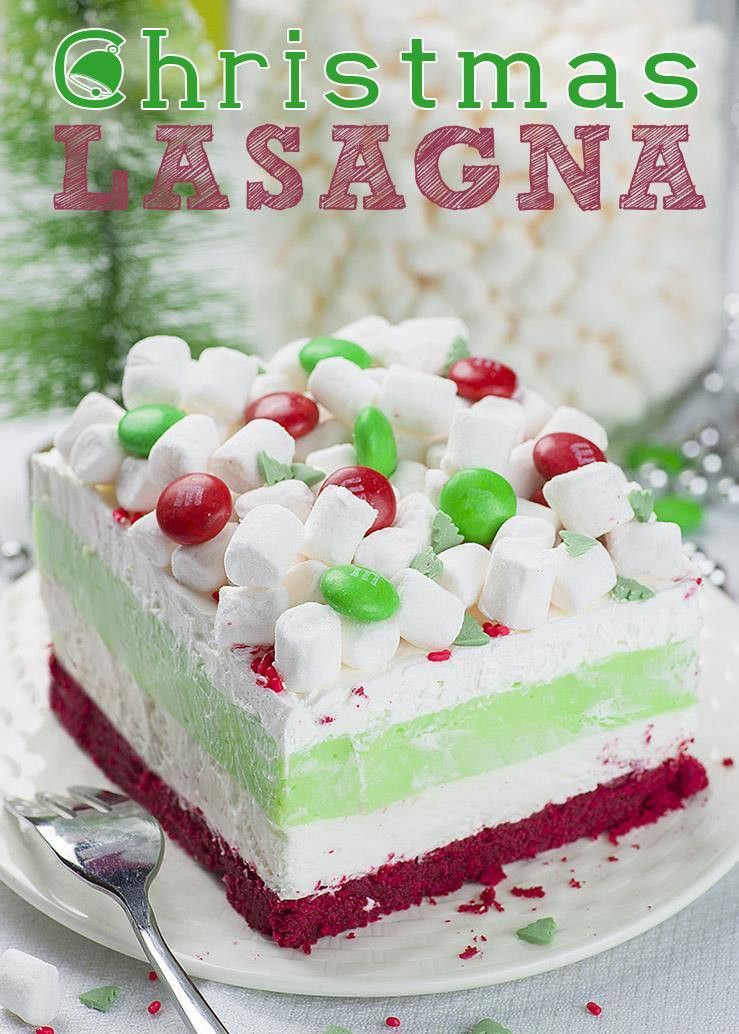Simple Holiday Desserts
 Christmas Lasagna
