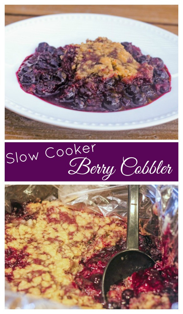 Slow Cooker Berry Cobbler
 Slow Cooker Berry Cobbler Clever Housewife