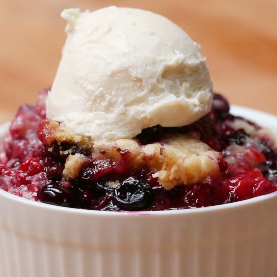 Slow Cooker Berry Cobbler
 Slow Cooker Mixed Berry Cobbler Recipe by Tasty