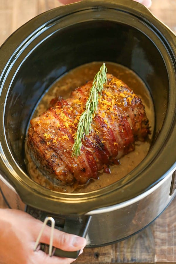 Slow Cooker Pork Loin
 21 Swoon Worthy Pork Loin Recipes • The Wicked Noodle